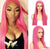 WIG Pink  (Straight, Body Wave, Curly)