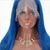 WIG Blue (Straight, Body Wave & Curly)