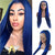 WIG Blue (Straight, Body Wave & Curly)